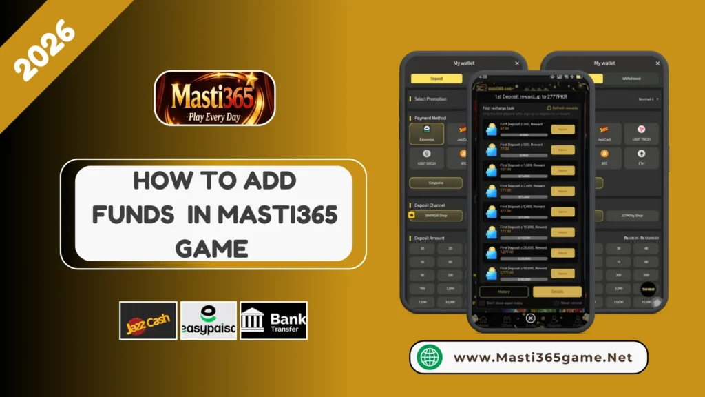 Masti365 Game Deposit