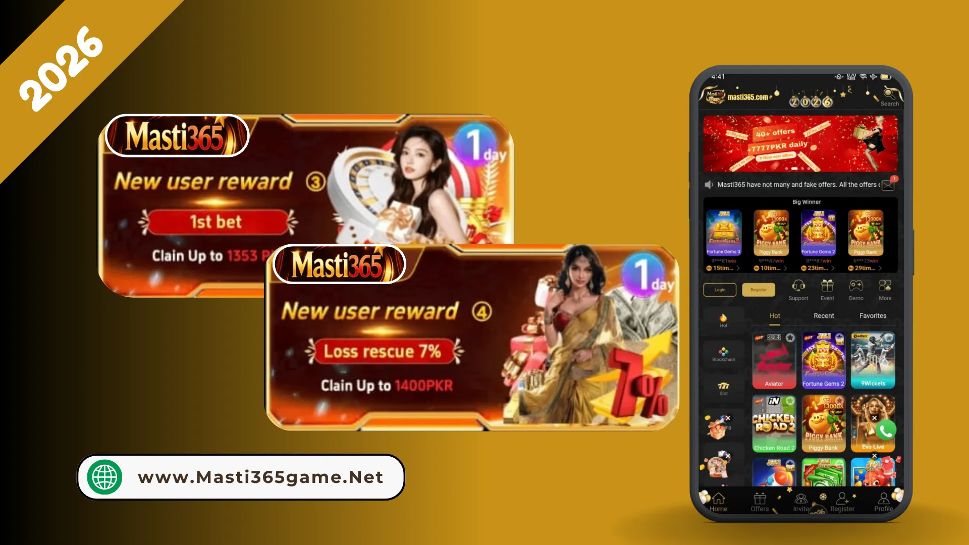 Masti365 Game Login